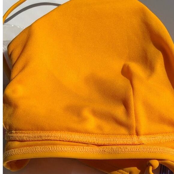 No Boundaries Dark Golden Yellow Bikini Top XL – Full Coverage, Adjustable - Picture 15 of 16